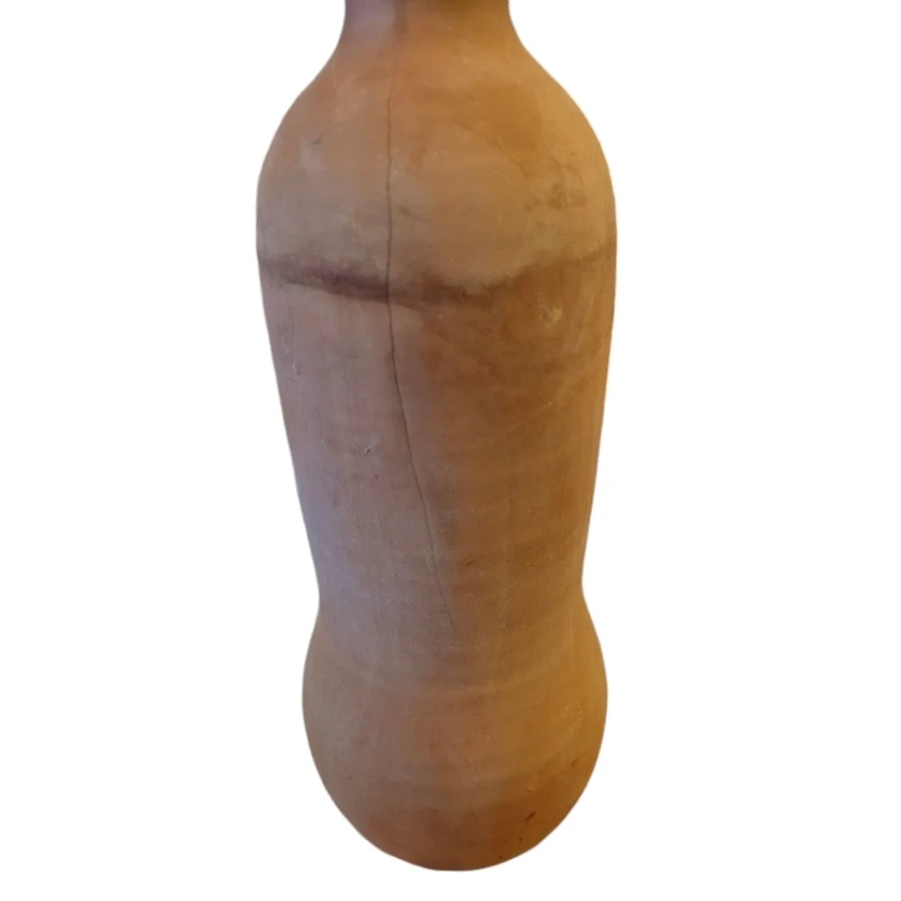 Southwestern Set of 3 Terracotta Vases Hand Thrown Pottery Rustic Primitive